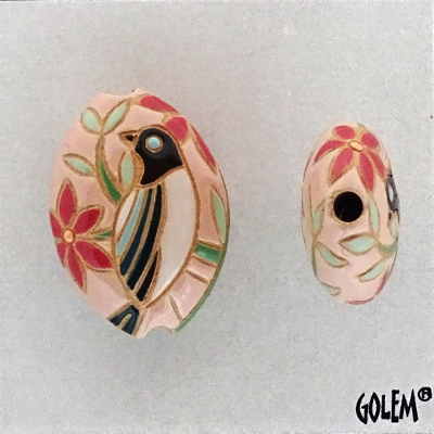 Magpie - almond bead size M