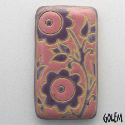 rectangle cabochon, lace