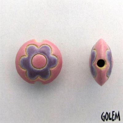 Pink & Purple flower lentil, size S