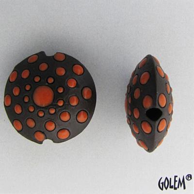 The Big Bang - dark lentil size M, orange