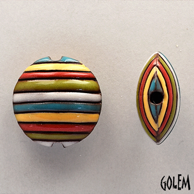 Funky Stripes - red, yellow, blue & green