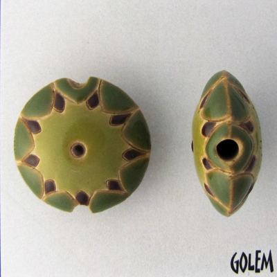 Sun design - Dark & Light Green