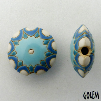 Sun design - Blue & White