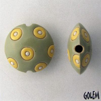 Circles - Sage & Yellow