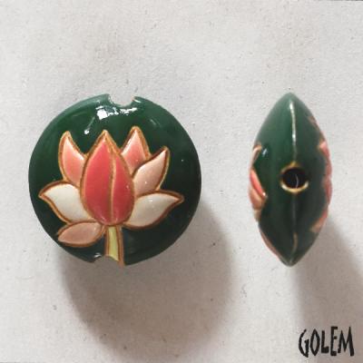 Blooming magnolia - lentil bead, size M