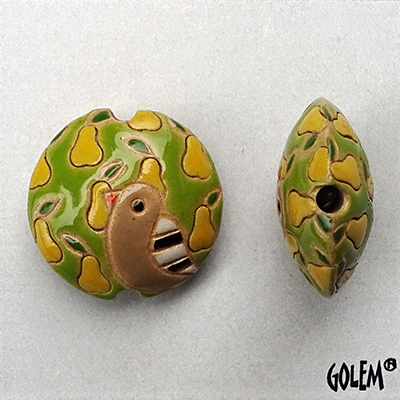 Partridge on a pear tree, lentil size M