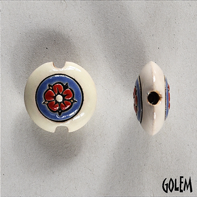 Flower, Lentil bead size S