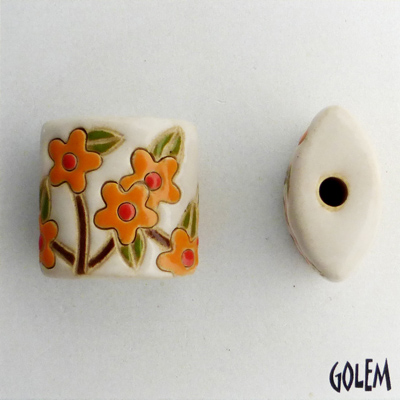 Spring Blooming - orange, size XL