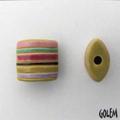 Funky stripes, pillow bead size M