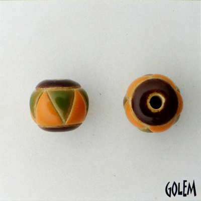 orange & green triangles