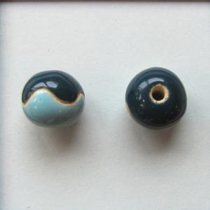 Wave, light & dark blue - 4