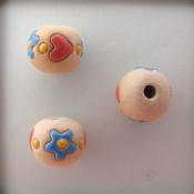 Hearts & Blue Flowers - 4