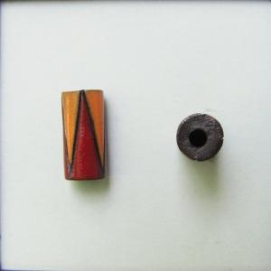 Red & Orange on Dark Triangles - 4