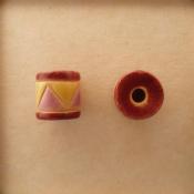 lilac & yellow triangles - 4