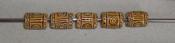 Barrel Tan Incised Design - 4