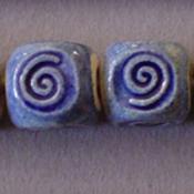 4 Swirls, Blue