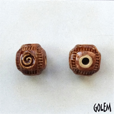 Swirls & Notches, Caramel