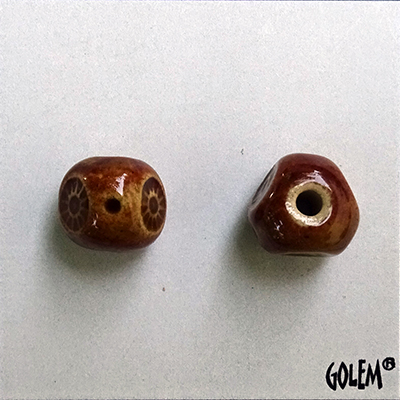 Little suns, small round bead