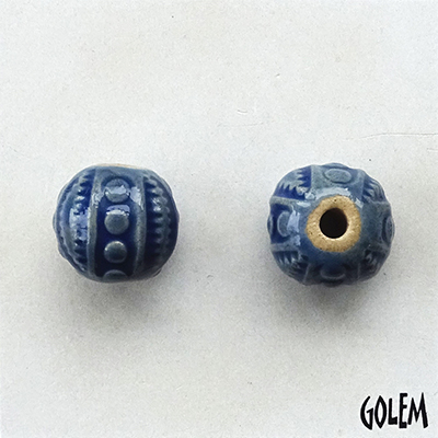 Circles & Notches, Blue