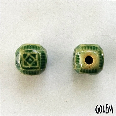 Squares & Notches, Bottle Green