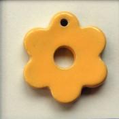 Large Hex Flower, yellow