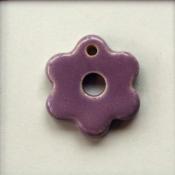 Small Hex Flower, plum