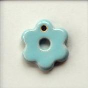 Small Hex Flower, L blue