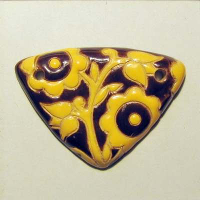Brown & yellow, M Triangle