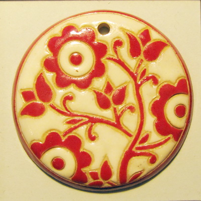 Red & White, round