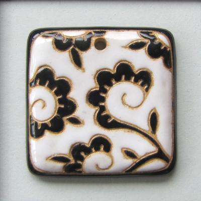 white and black, square