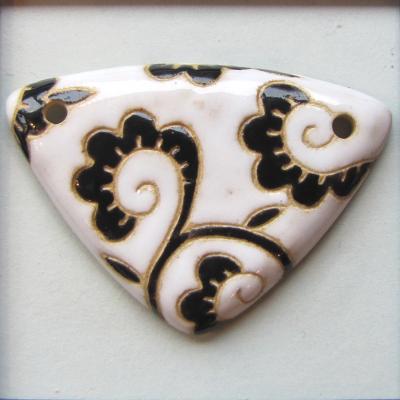 white and black, Large Triangle