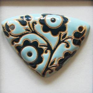 Light & Dark Blue, Large Triangle