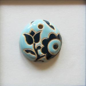 Light & Dark Blue, Small Round