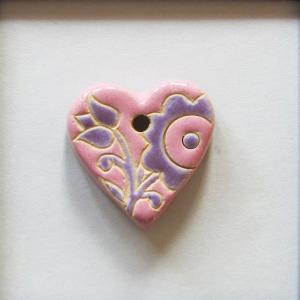 Purple and Pink, Small Heart