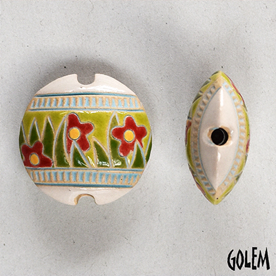 Spring meadow, lentil bead size M