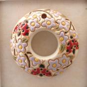 donut pendant with ladybugs and light fl