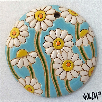 Big round-light blue