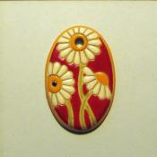 small oval-red