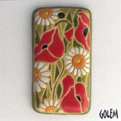 "Daisies & Poppies" - rectangle