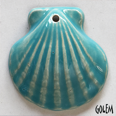 Clam Shell, Light Aqua