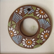 Daisy Donut Pendant