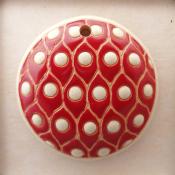 red & white design