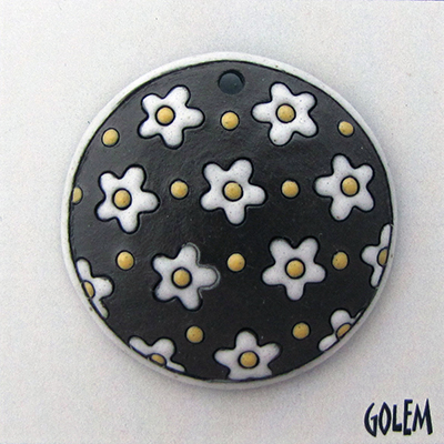 white flowers on dark background