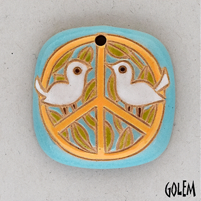 Peace sign with 2 birds