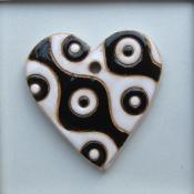 heart - black & white