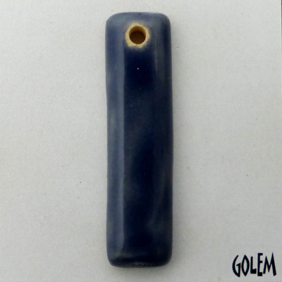 Long rectangle pendant - Blue