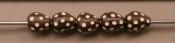 white dots on dark
