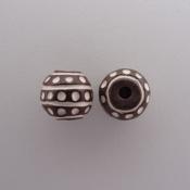 Dots & lines, large dark round