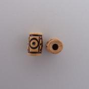 Lines & circles on tan tube