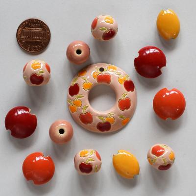 Pendant & matching beads